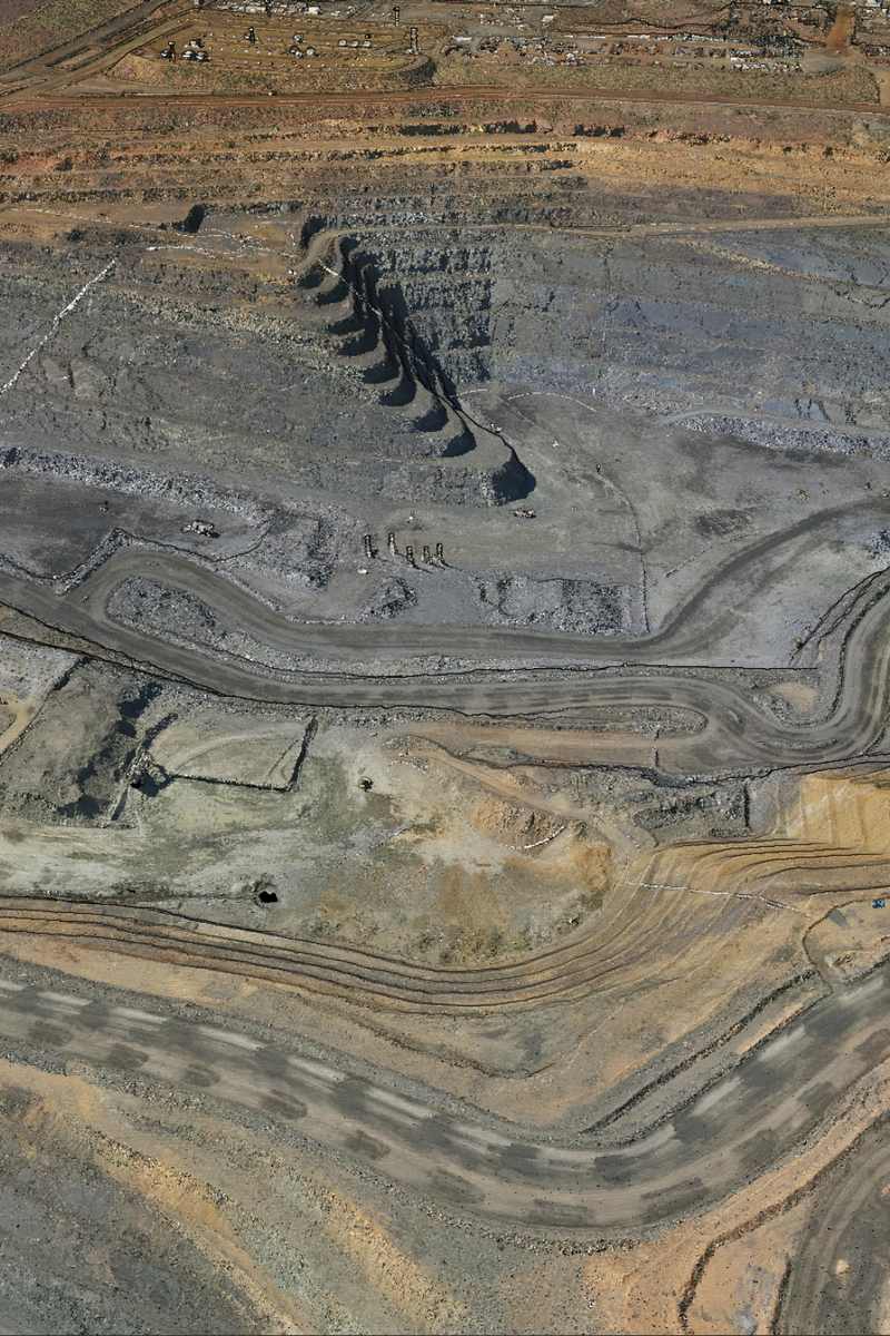3d model mine site