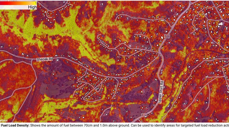 LIDAR-derived bushfire fuel load metrics - AFAC 2021